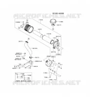 FILTRE &Agrave; AIR/POT D'&Egrave;CHAPPEMENT pour Kawasaki FH MOTORS
