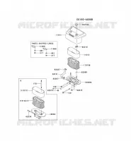 FILTRE &Agrave; AIR/POT D'&Egrave;CHAPPEMENT pour Kawasaki FH MOTORS