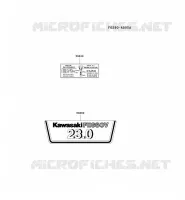LABEL pour Kawasaki FH MOTORS