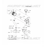 FILTRE &Agrave; AIR/POT D'&Egrave;CHAPPEMENT pour Kawasaki FH MOTORS