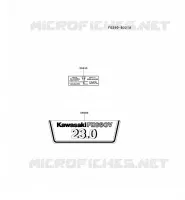 LABEL pour Kawasaki FH MOTORS