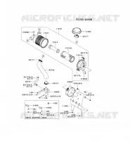 FILTRE &Agrave; AIR/POT D'&Egrave;CHAPPEMENT pour Kawasaki FH MOTORS