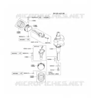 PISTON/VILEBREQUIN pour Kawasaki FH MOTORS