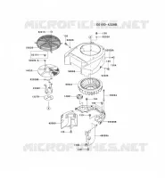 REFROIDISSEMENT pour Kawasaki FH MOTORS