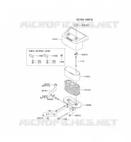 FILTRE &Agrave; AIR/POT D'&Egrave;CHAPPEMENT pour Kawasaki FH MOTORS