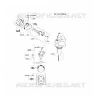 PISTON/VILEBREQUIN pour Kawasaki FH MOTORS