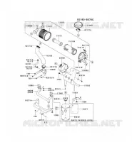 FILTRE &Agrave; AIR/POT D'&Egrave;CHAPPEMENT pour Kawasaki FH MOTORS