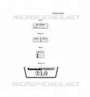LABEL pour Kawasaki FH MOTORS