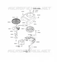 REFROIDISSEMENT pour Kawasaki FH MOTORS