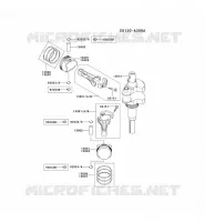 PISTON/VILEBREQUIN pour Kawasaki FH MOTORS