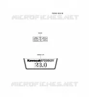 LABEL pour Kawasaki FH MOTORS