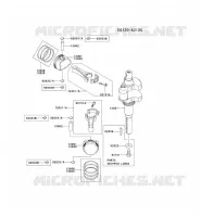 PISTON/VILEBREQUIN pour Kawasaki FH MOTORS