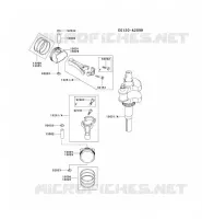 PISTON/VILEBREQUIN pour Kawasaki FH MOTORS