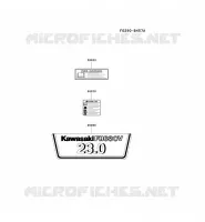 LABEL pour Kawasaki FH MOTORS