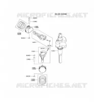 PISTON/VILEBREQUIN pour Kawasaki FH MOTORS