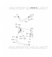 RESERVOIR CARBURANT/ROBINET pour Kawasaki FH MOTORS