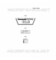 LABEL pour Kawasaki FH MOTORS