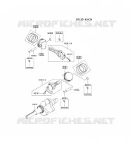 PISTON/VILEBREQUIN pour Kawasaki FH MOTORS