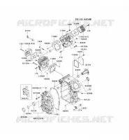CULASSE/CARTER MOTEUR pour Kawasaki FH MOTORS