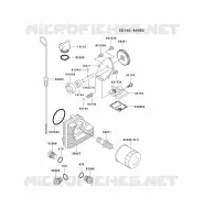 KIT DE GRAISSAGE pour Kawasaki FH MOTORS