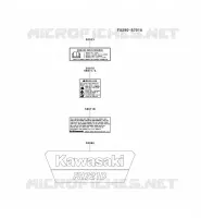 LABEL pour Kawasaki FH MOTORS