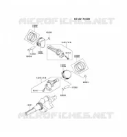PISTON/VILEBREQUIN pour Kawasaki FH MOTORS