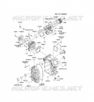 CULASSE/CARTER MOTEUR pour Kawasaki FH MOTORS