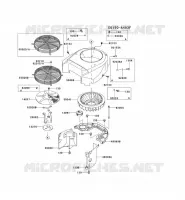 REFROIDISSEMENT pour Kawasaki FH MOTORS
