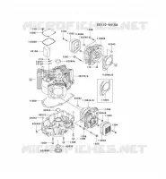 CULASSE/CARTER MOTEUR pour Kawasaki FH MOTORS