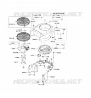 REFROIDISSEMENT pour Kawasaki FH MOTORS