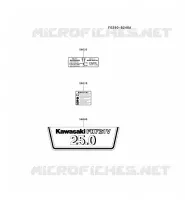 LABEL pour Kawasaki FH MOTORS