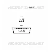 LABEL pour Kawasaki FH MOTORS