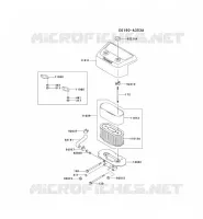 FILTRE &Agrave; AIR/POT D'&Egrave;CHAPPEMENT pour Kawasaki FH MOTORS