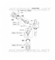 PISTON/VILEBREQUIN pour Kawasaki FH MOTORS