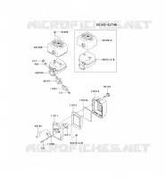 FILTRE &Agrave; AIR/POT D'&Egrave;CHAPPEMENT pour Kawasaki FJ MOTORS