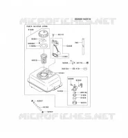 RESERVOIR/ROBINET pour Kawasaki FJ MOTORS