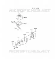 FILTRE &Agrave; AIR/POT D'&Egrave;CHAPPEMENT pour Kawasaki FJ MOTORS