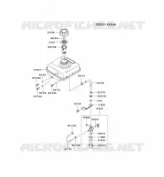 RESERVOIR CARBURANT/ROBINET pour Kawasaki FJ MOTORS