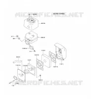 FILTRE &Agrave; AIR/POT D'&Egrave;CHAPPEMENT pour Kawasaki FJ MOTORS