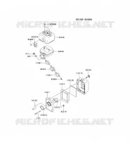 FILTRE &Agrave; AIR/POT D'&Egrave;CHAPPEMENT pour Kawasaki FJ MOTORS