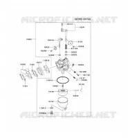 CARBURATEUR pour Kawasaki FJ MOTORS