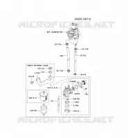 RESERVOIR CARBURANT/ROBINET pour Kawasaki FJ MOTORS