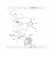 FILTRE &Agrave; AIR/POT D'&Egrave;CHAPPEMENT pour Kawasaki FJ MOTORS