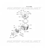 CULASSE/CARTER MOTEUR pour Kawasaki FJ MOTORS