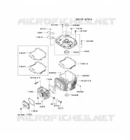 CULASSE/CARTER MOTEUR pour Kawasaki FJ MOTORS