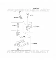 FREIN/COUVERCLE pour Kawasaki FJ MOTORS