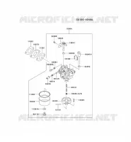 CARBURATEUR pour Kawasaki FJ MOTORS