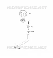 RESERVOIR CARBURANT/ROBINET pour Kawasaki FJ MOTORS