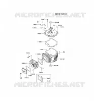 CULASSE/CARTER MOTEUR pour Kawasaki FJ MOTORS