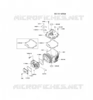 CULASSE/CARTER MOTEUR pour Kawasaki FJ MOTORS